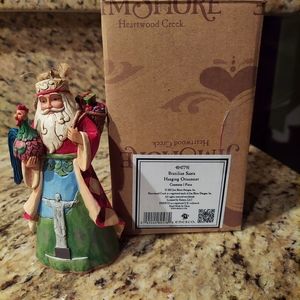 Jim Shore Brazilian Santa Ornament. NWT